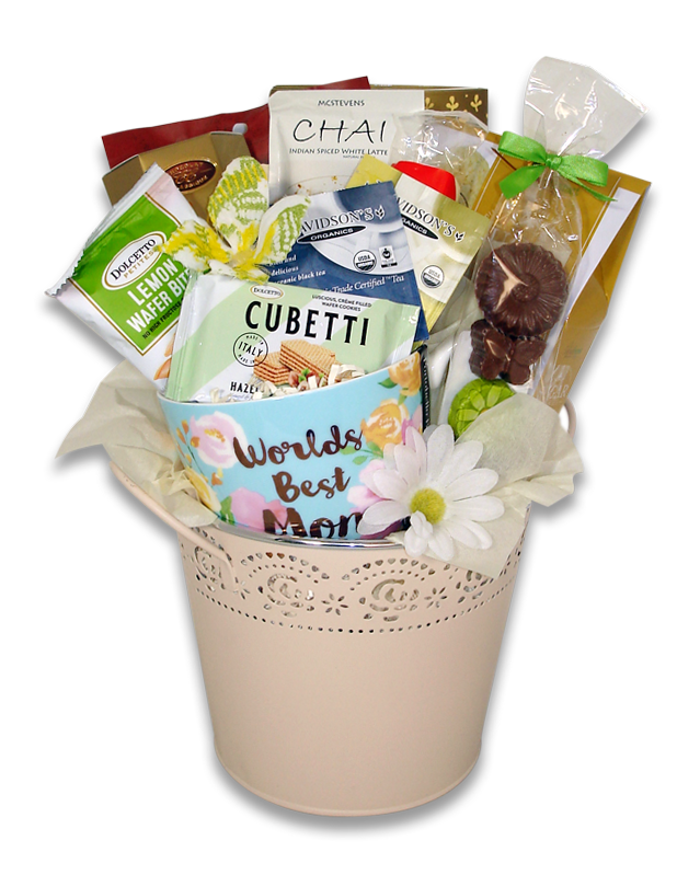 World's Best Mom Basket And Beyond