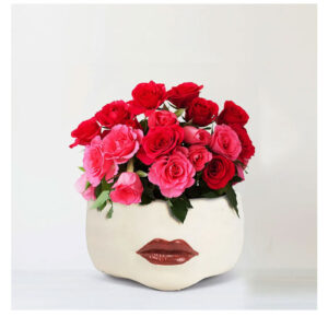 Red Lip Planter - Image 2